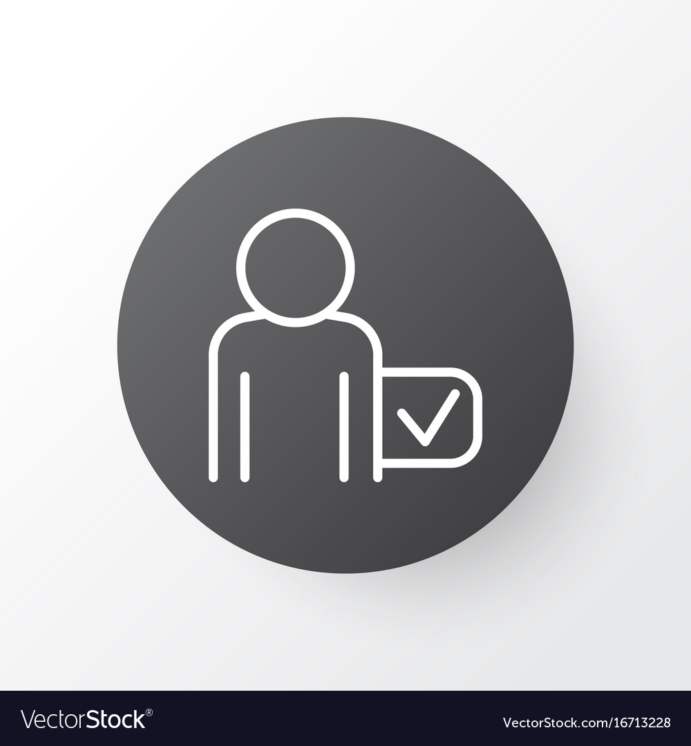 Passenger icon symbol premium quality isolated Vector Image