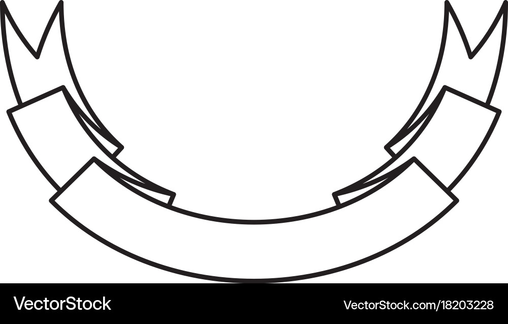 Ribbon Royalty Free Vector Image - VectorStock