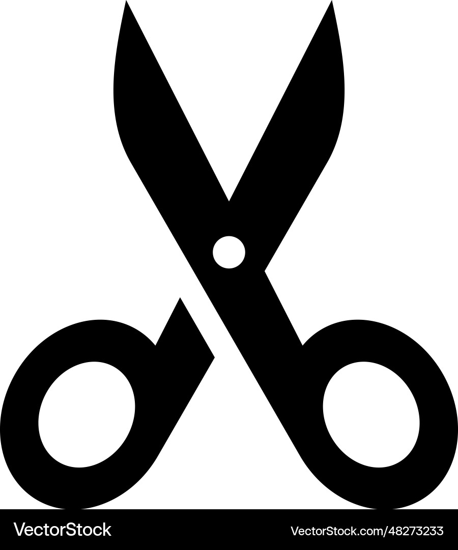Scissors icon Royalty Free Vector Image - VectorStock