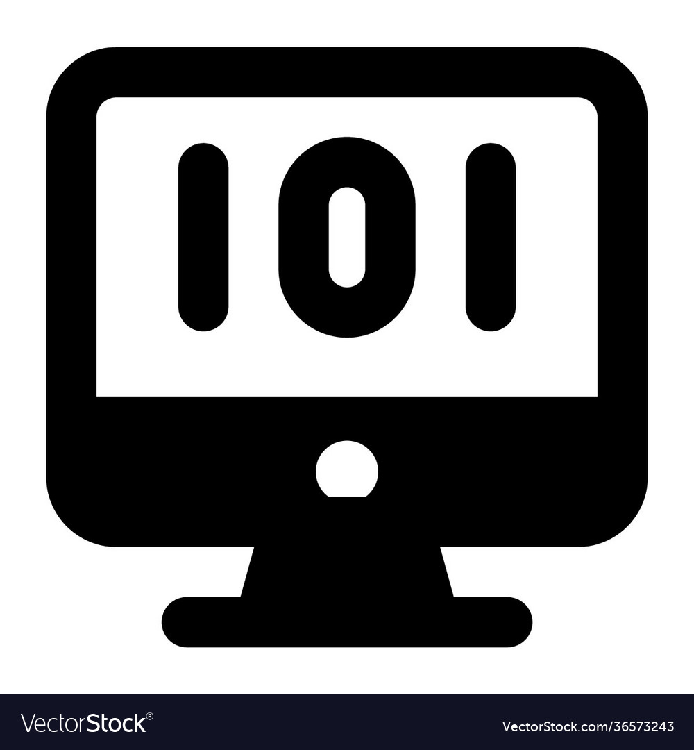 Binary code Royalty Free Vector Image - VectorStock