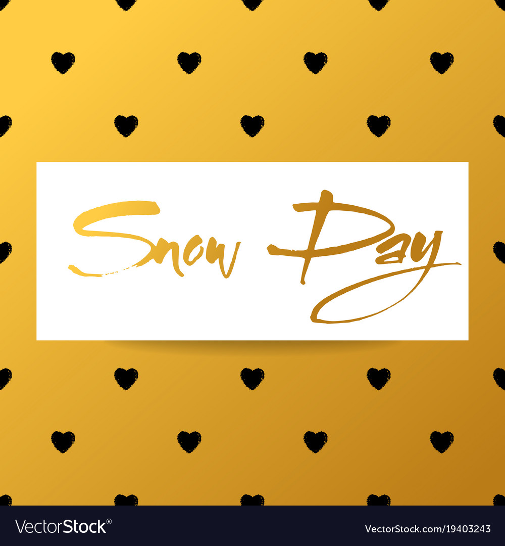 World snow day