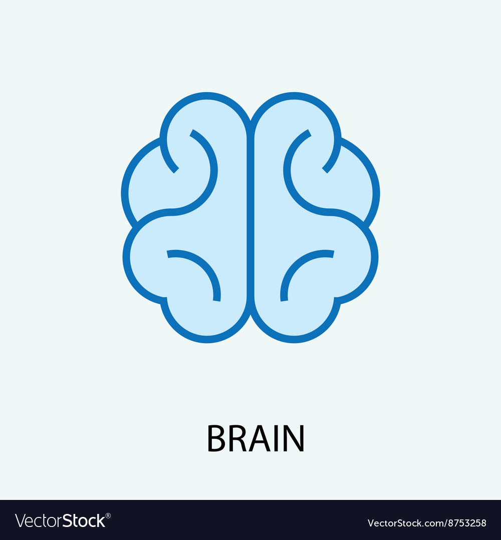 Human brain icon