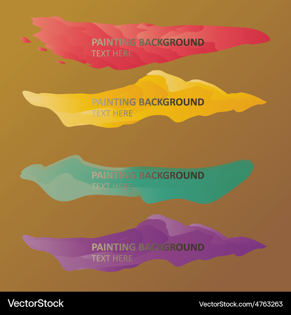 Brush stroke Royalty Free Vector Image - VectorStock
