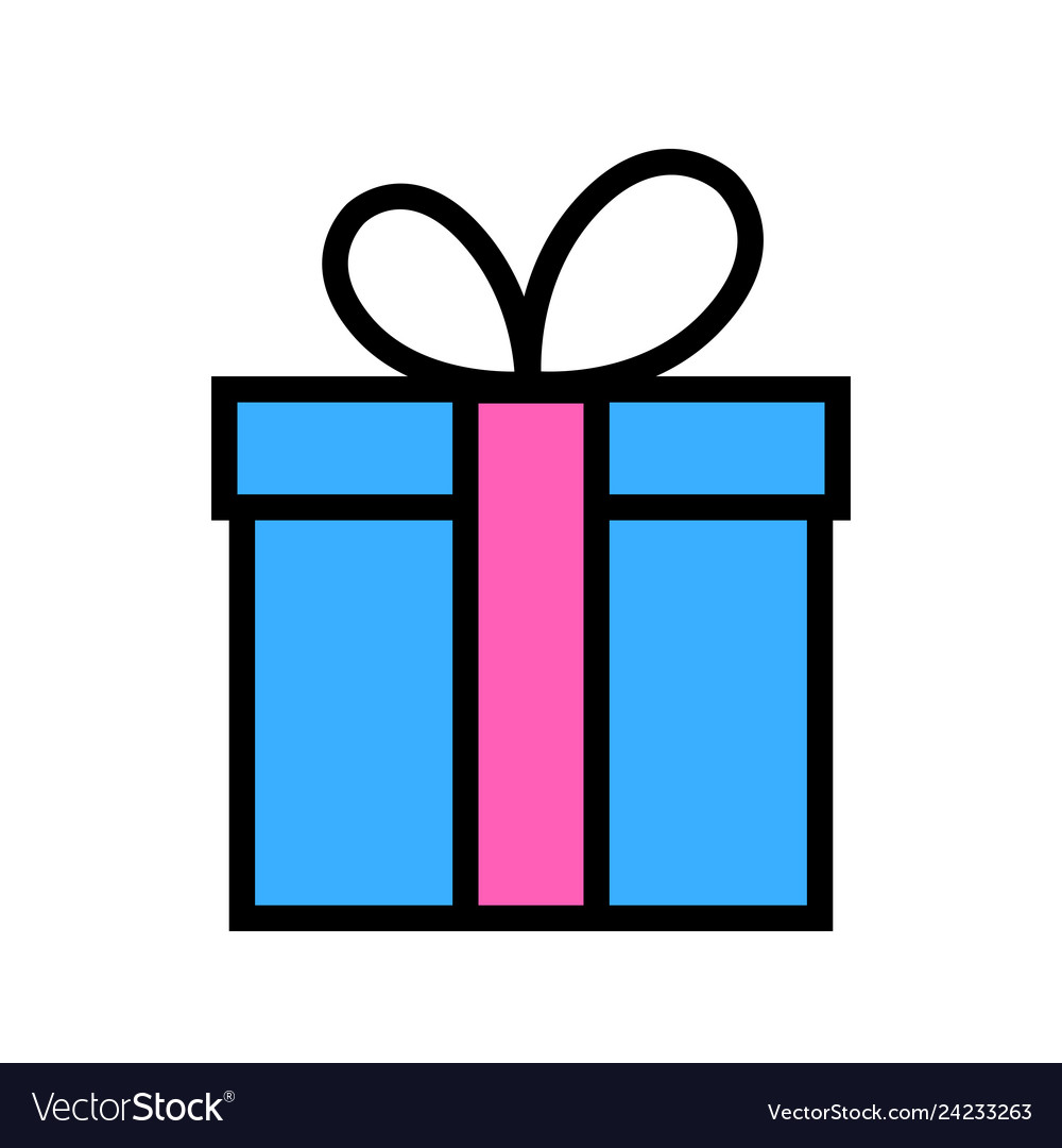 Gift box icon