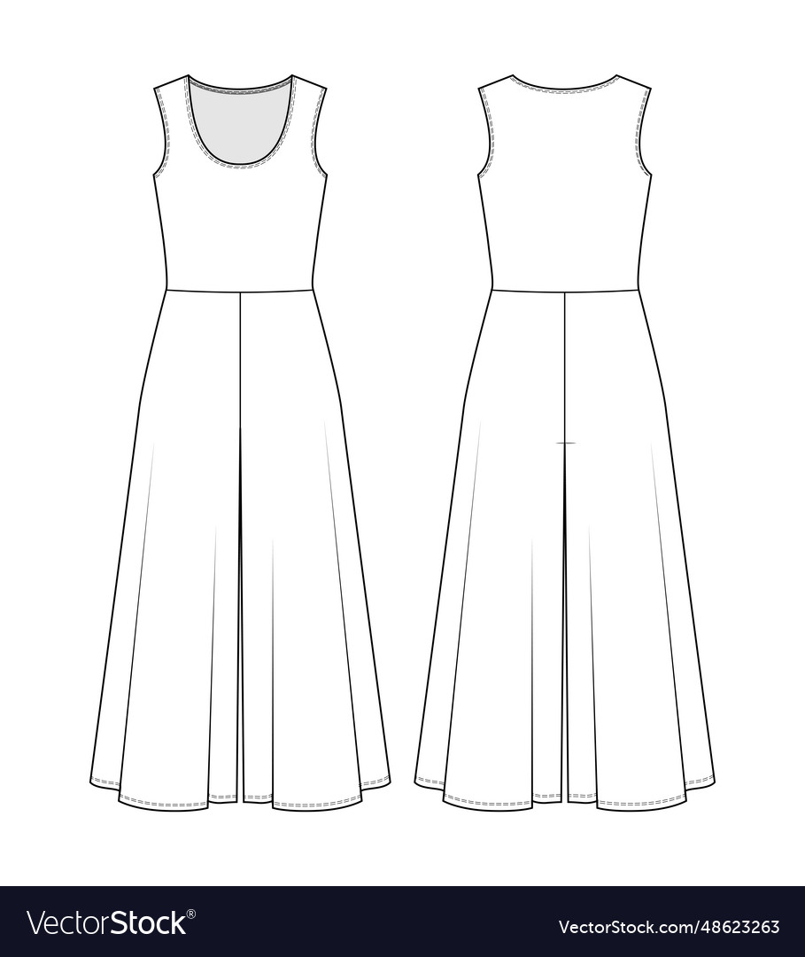 Jersey jumpsuit Royalty Free Vector Image - VectorStock