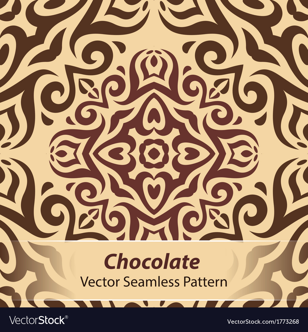 Chocolate seamless pattern