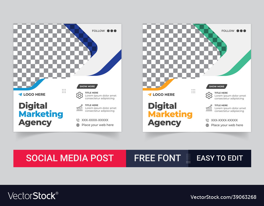 Digital marketing agency social media post