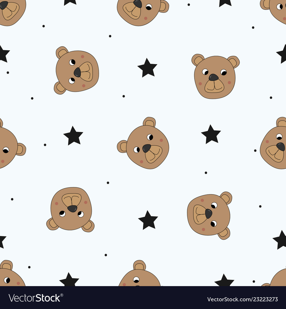 cute seamless pattern with
