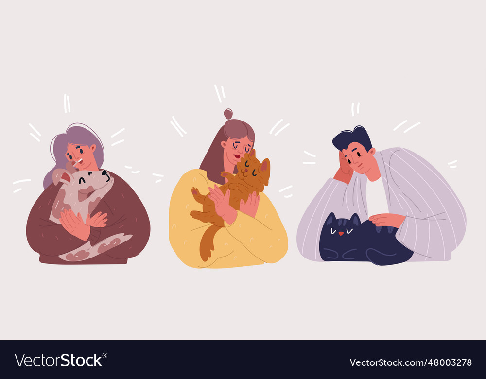 Cartoon of women and man having fun