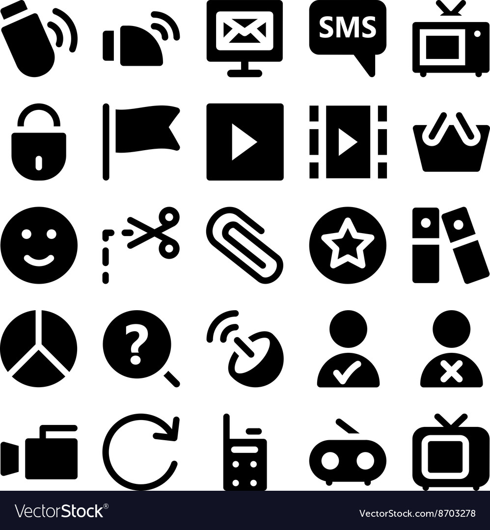 Communication icons 7