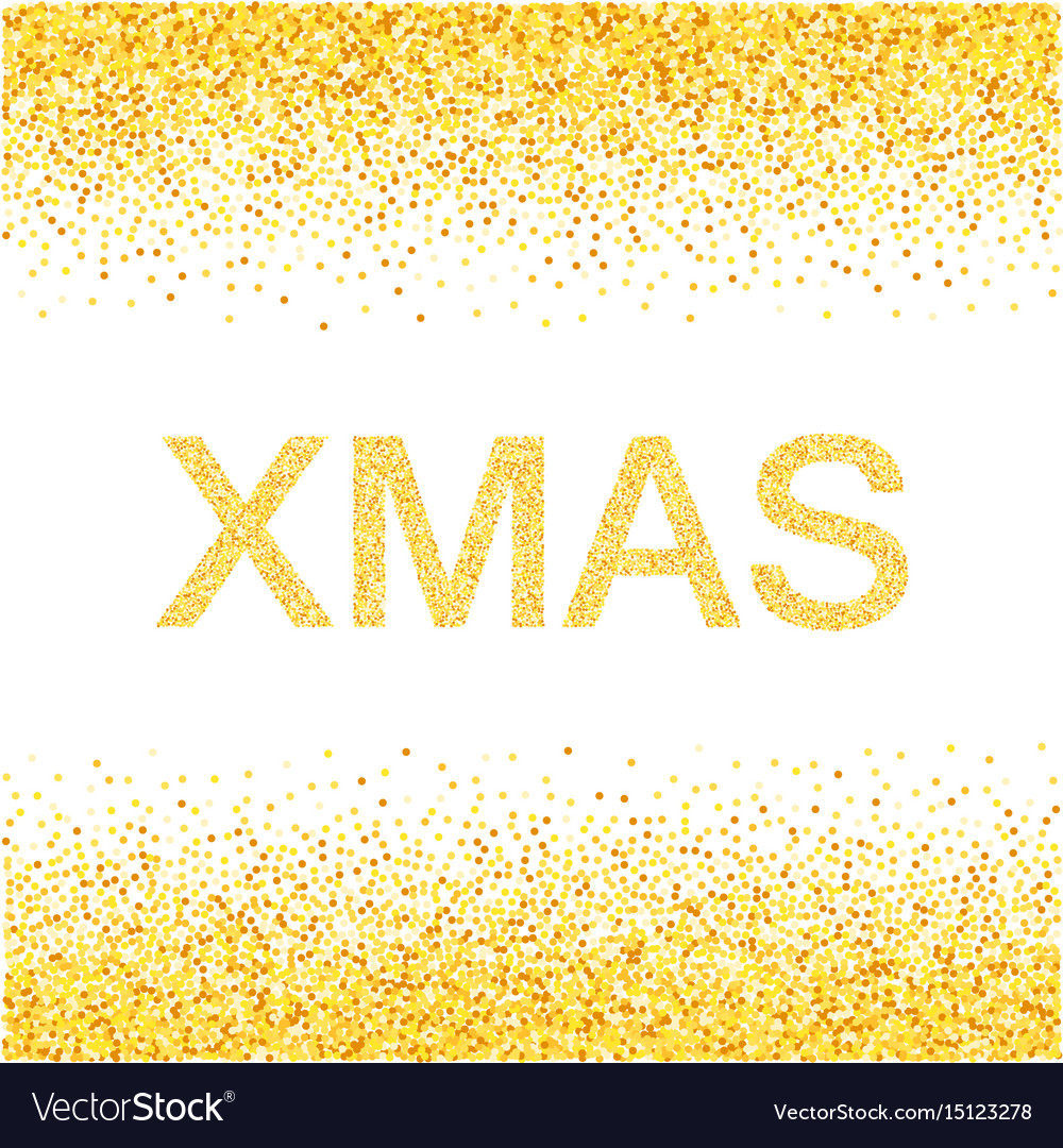 Gold glitter background