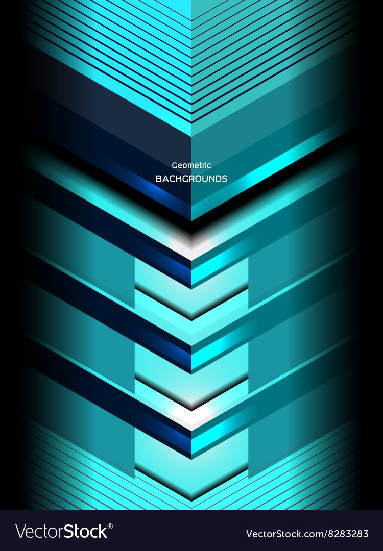 Geometrischer grafischer blauer Hintergrund