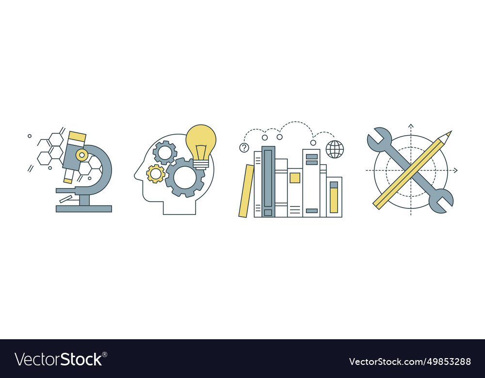 Knowledge and science creative process thin line