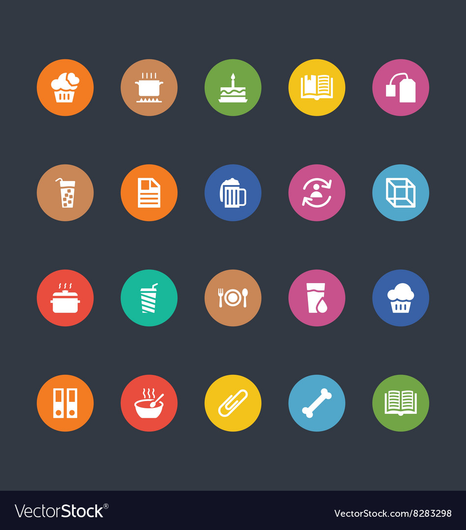 Glyphs colored icons 20