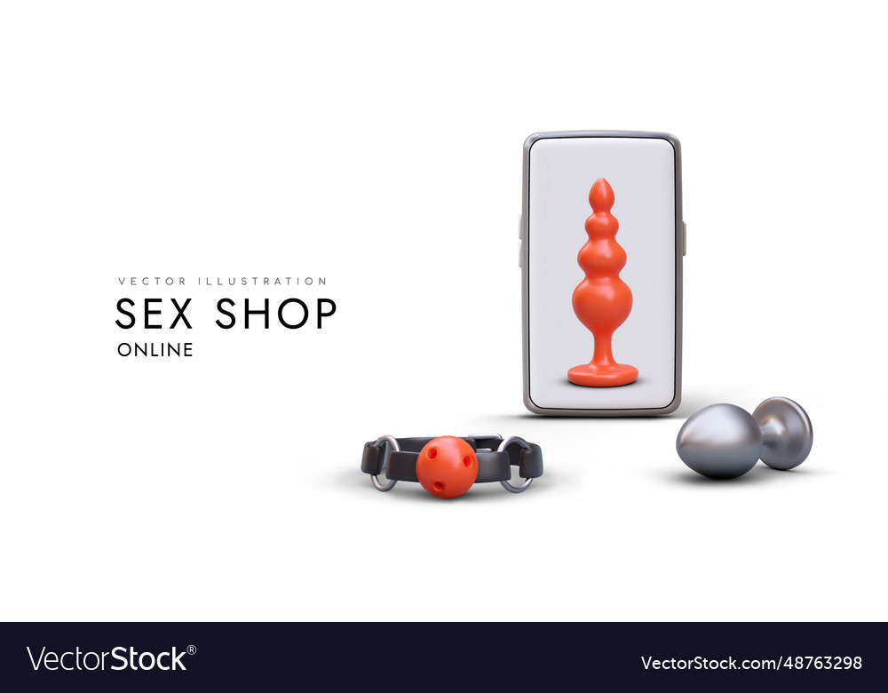 Realistic smartphone butt plug gag toys