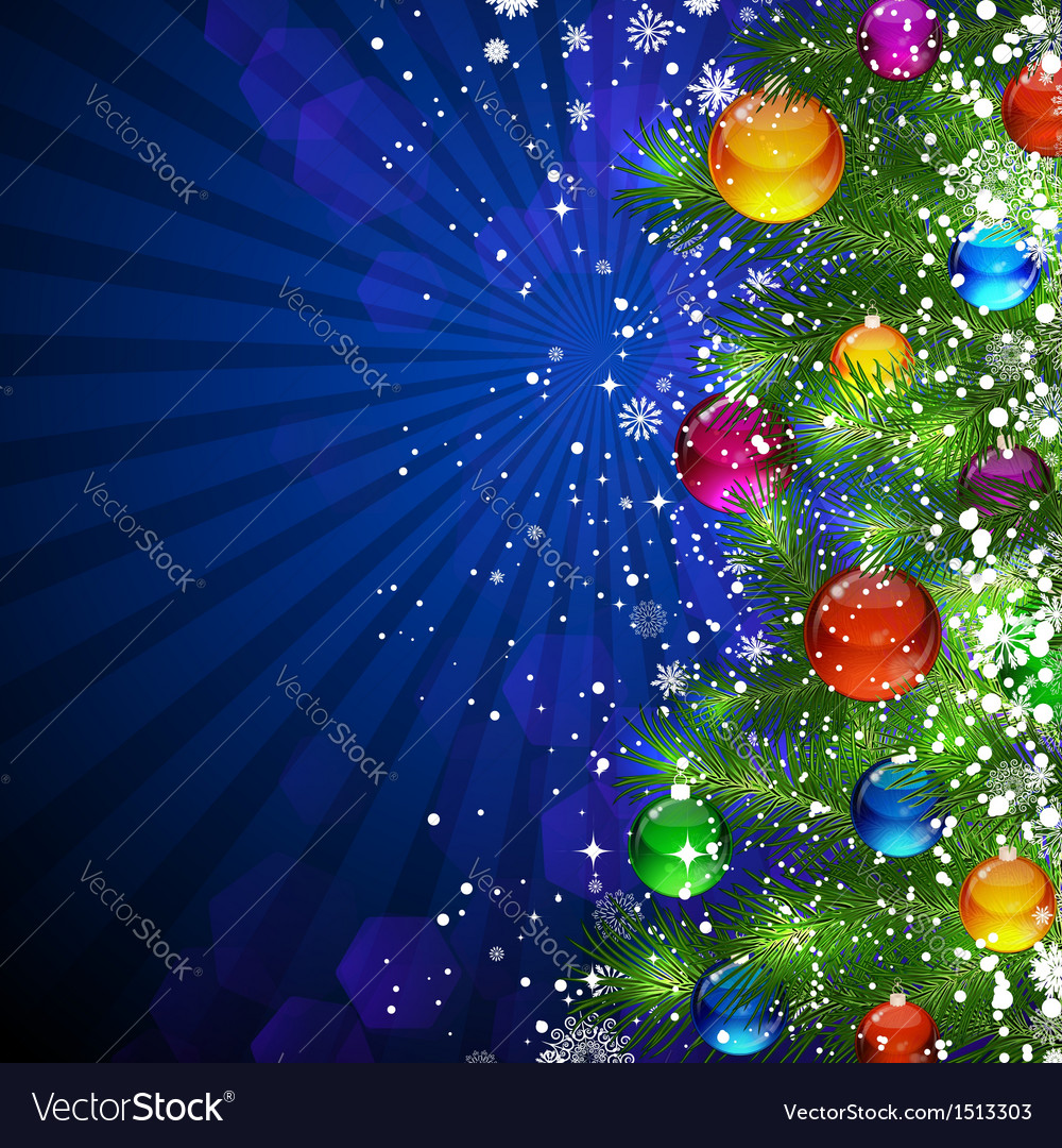 Christmas bright background Royalty Free Vector Image