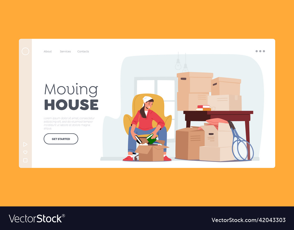 Move to new house landing page template young