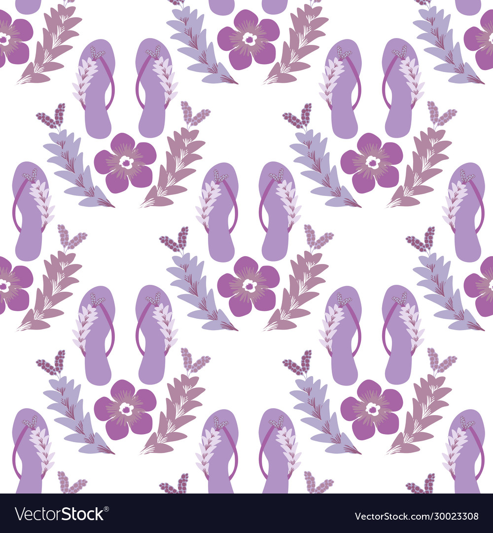 Flip flop shoe seamless pattern background