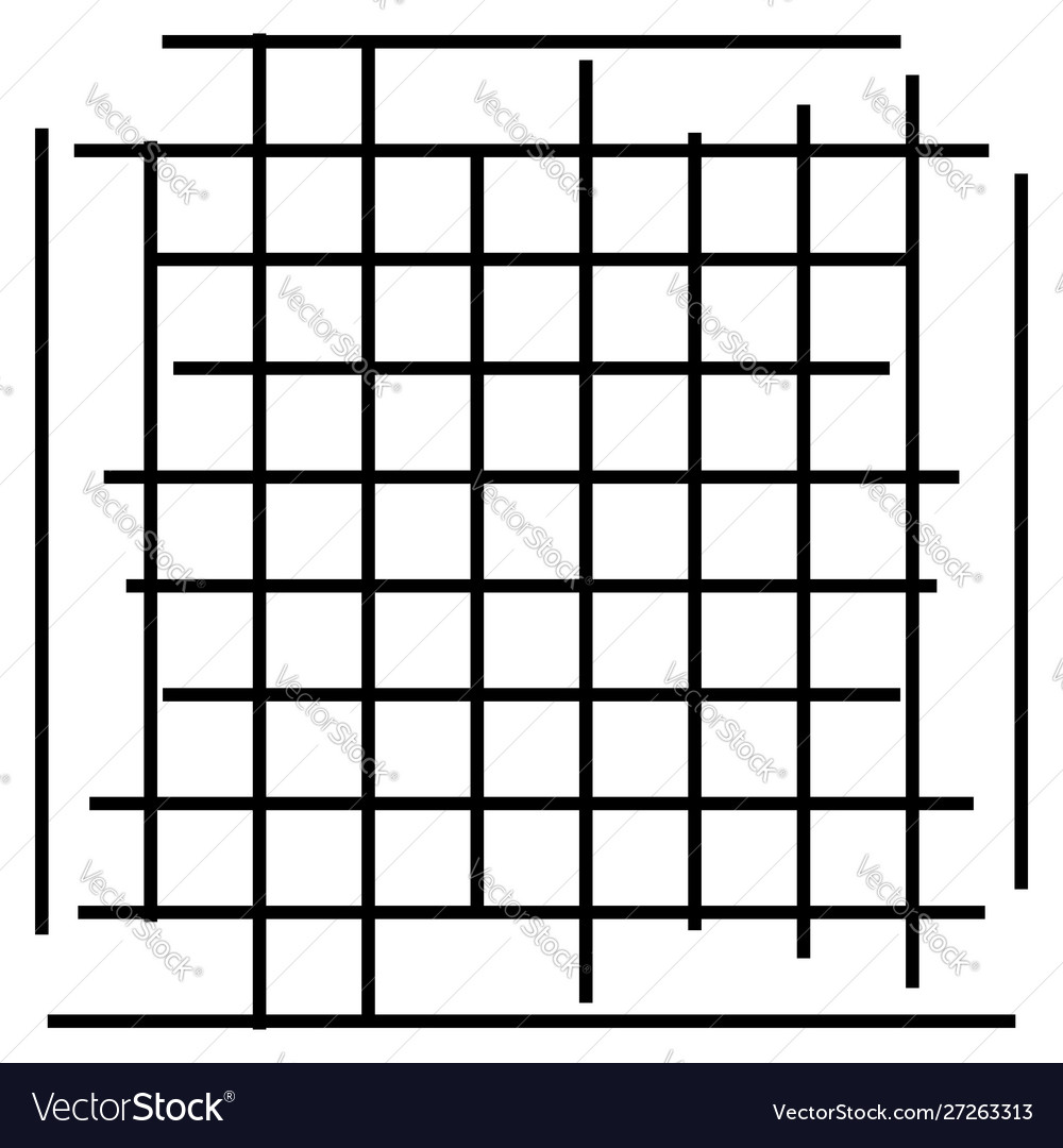 Grid mesh element cellular reticular grate