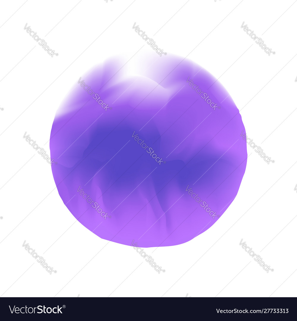 Purple watercolor stains circles colors