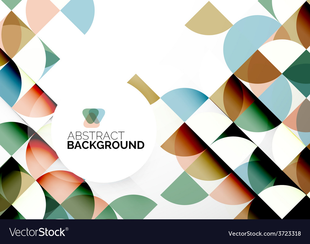 Business abstract geometric template Royalty Free Vector