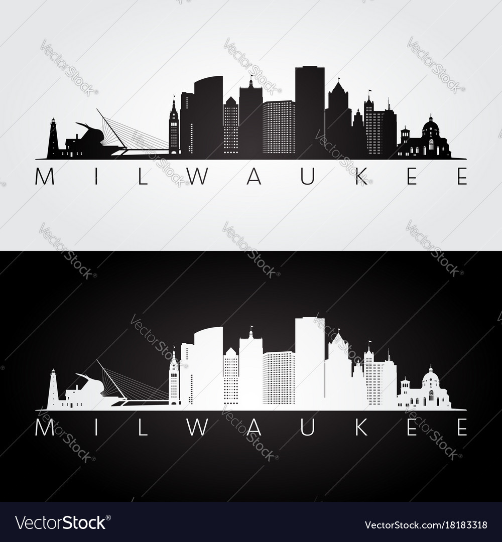 Milwaukee Skyline SVG