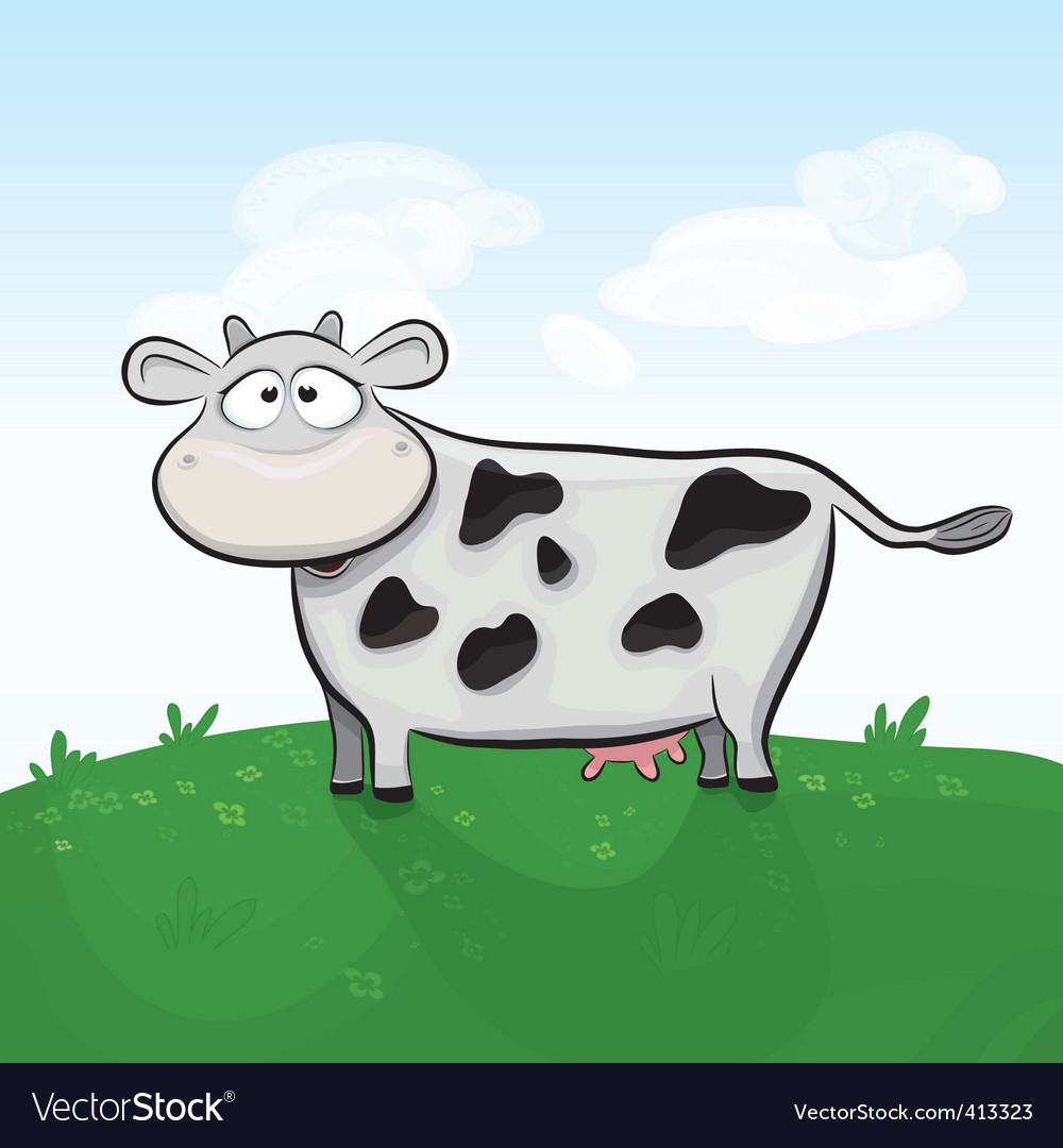 Cow in field