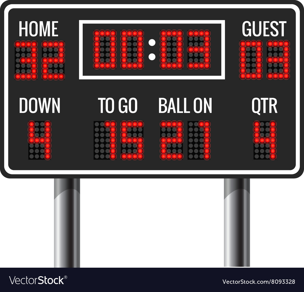 Football Scoreboard Images