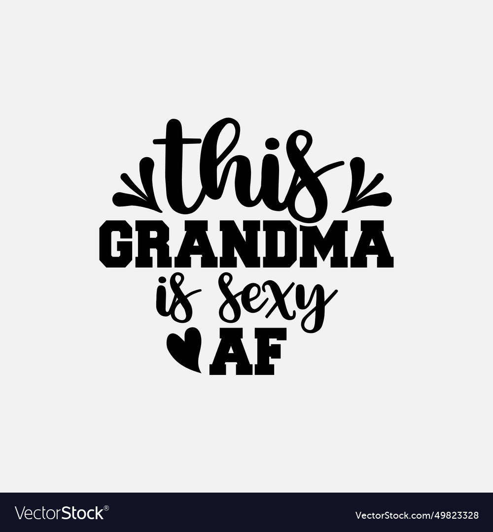 Blessed Grandma T Shirt Royalty Free Vector Image 4314