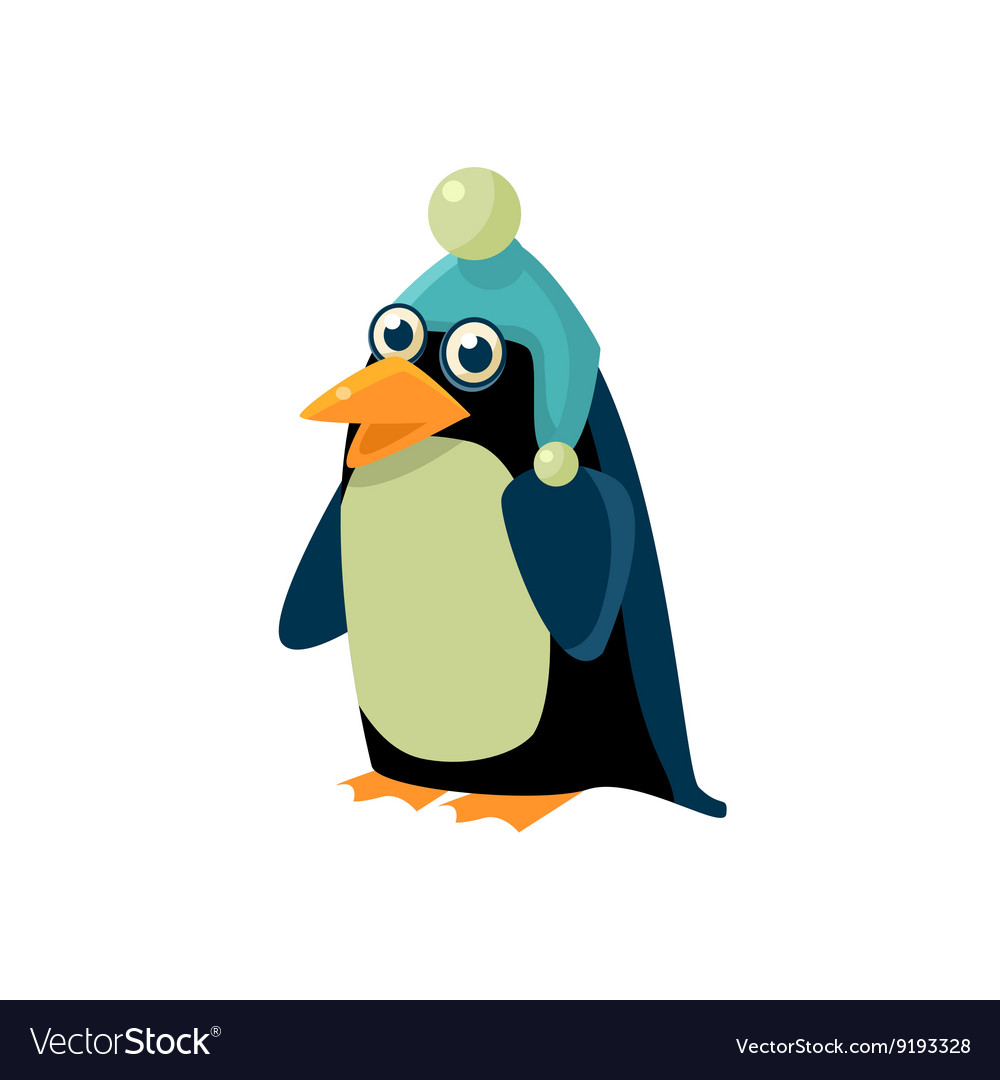 penguin winter hat