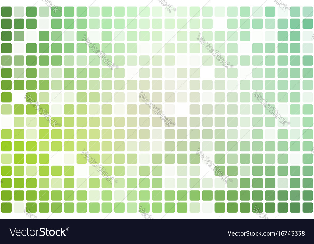 Light green shades occasional opacity mosaic over