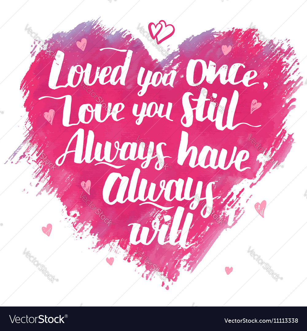 love quotes calligraphy