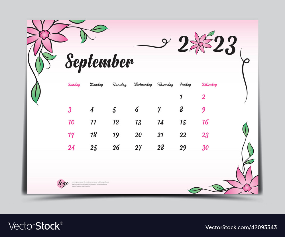 calendar-2023-template-september-royalty-free-vector-image