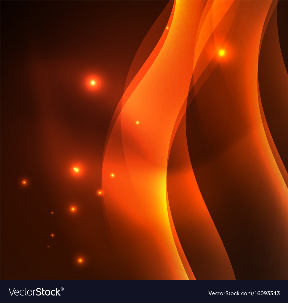 Illuminated neon waves Royalty Free Vector Image