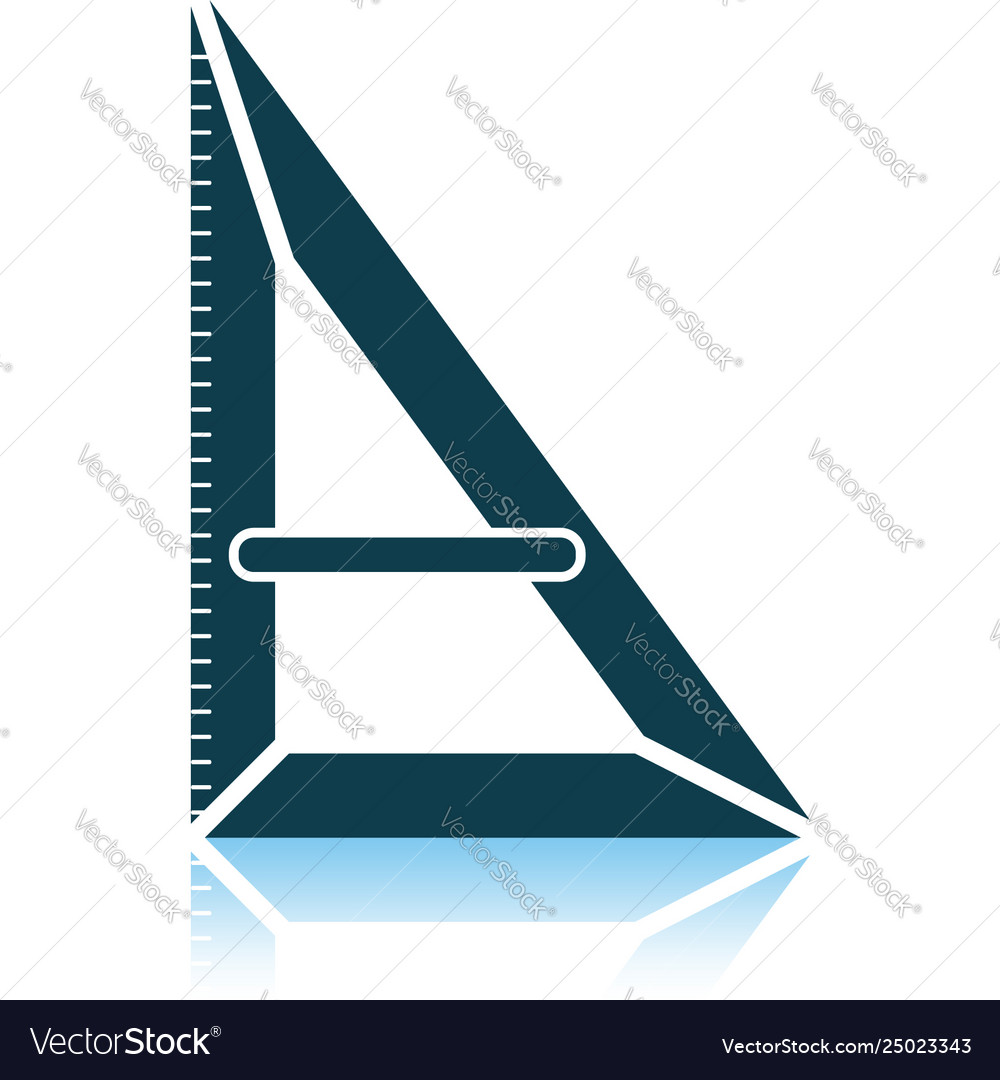 Triangle icon Royalty Free Vector Image - VectorStock