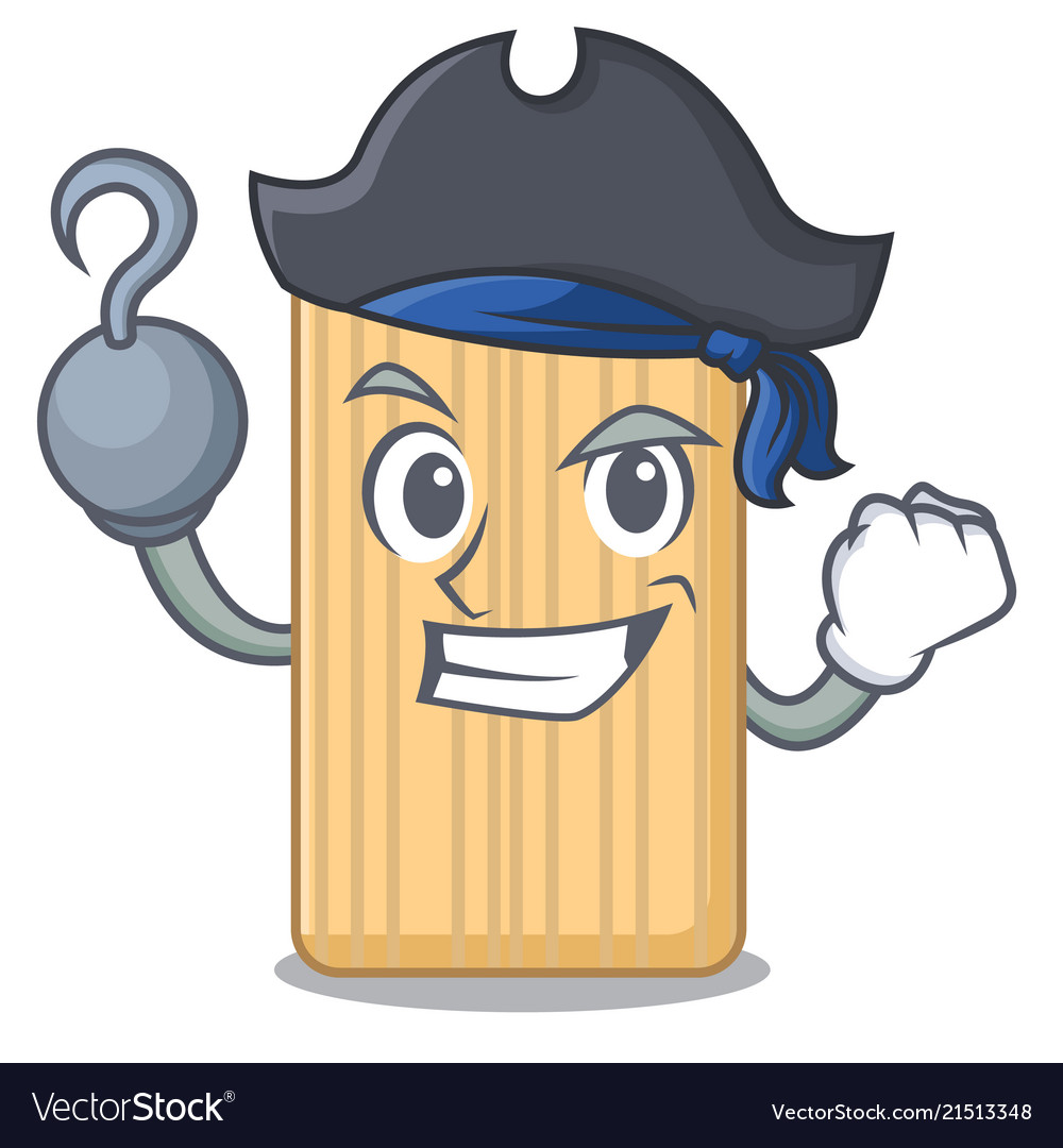 Pirate wooden cutting board character cartoon