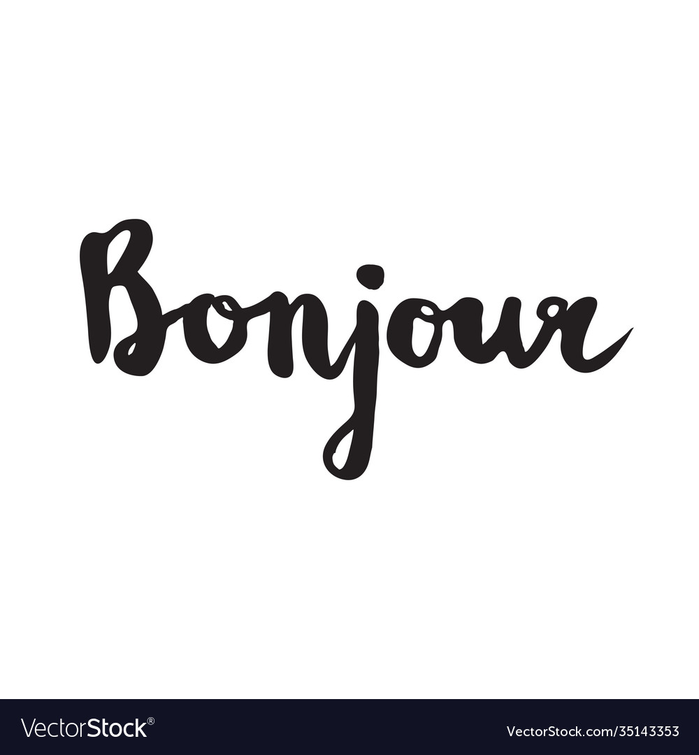 Bonjour картинки