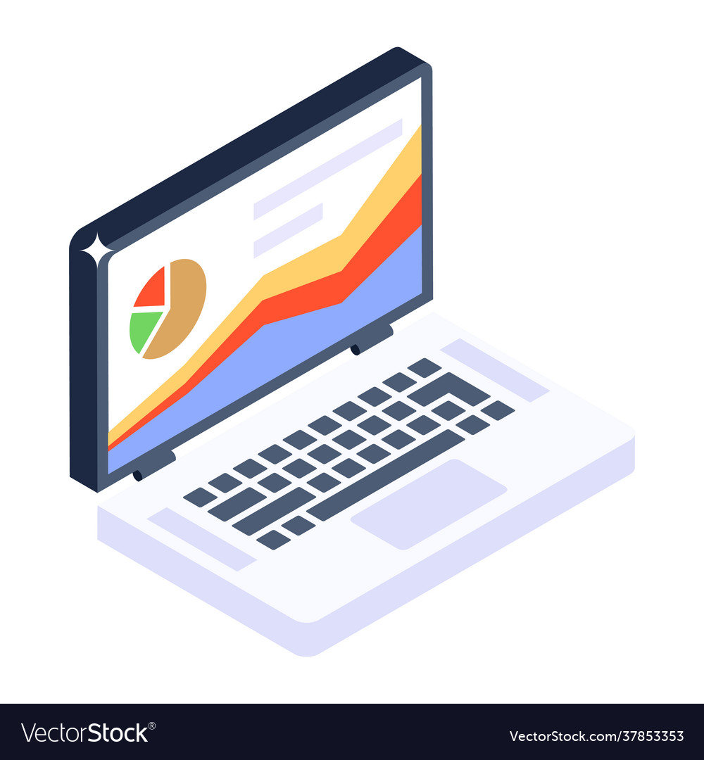 Online analytics Royalty Free Vector Image - VectorStock