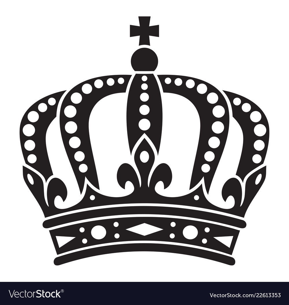 Download Royal crown Royalty Free Vector Image - VectorStock