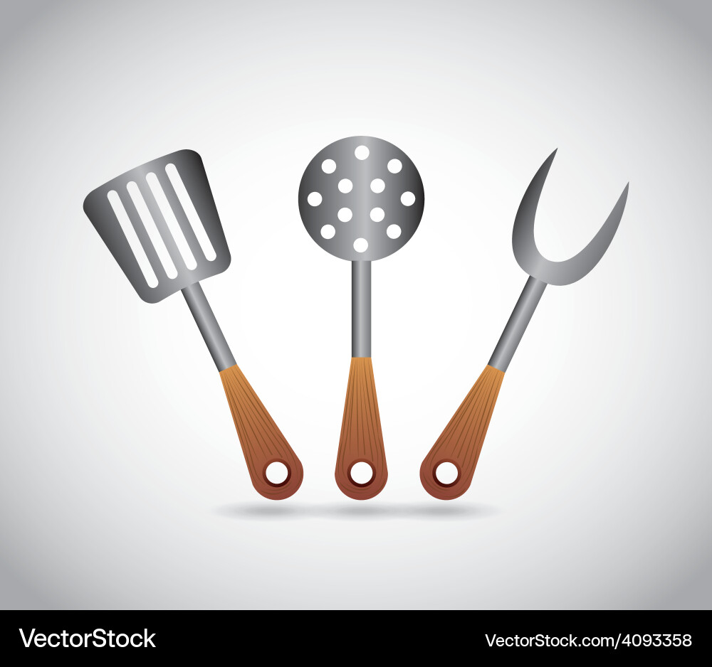 Barbecue tools Royalty Free Vector Image - VectorStock