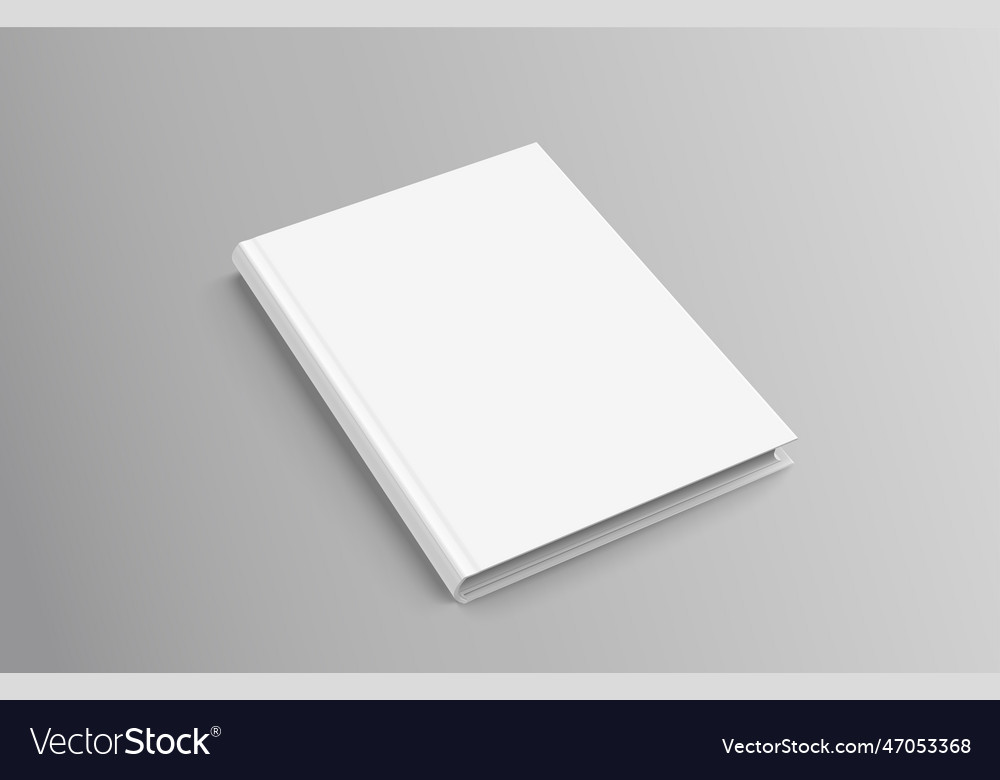 Hardcover book on grey