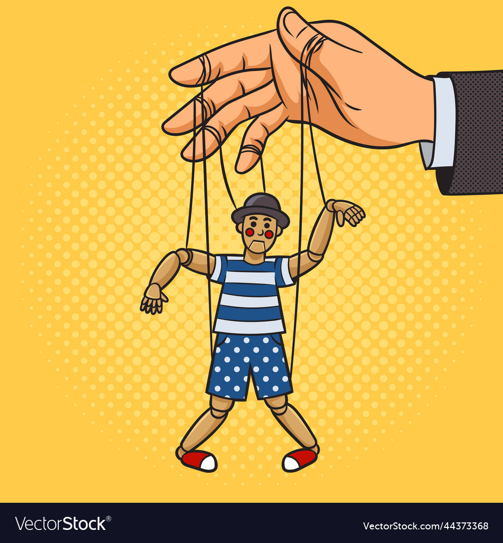 Puppeteer Royalty Free Vector Image - VectorStock