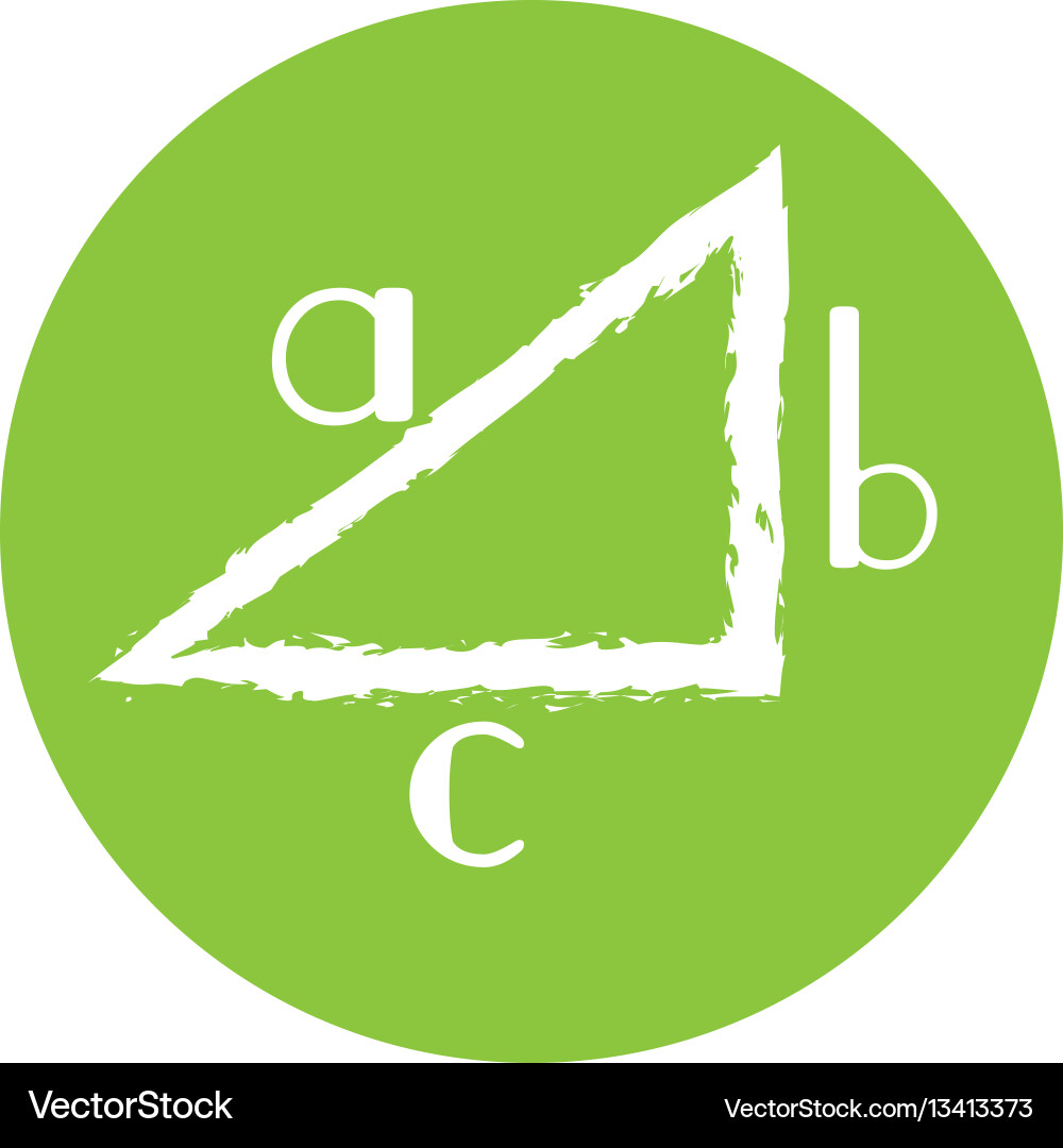 Isolated geometry icon Royalty Free Vector Image
