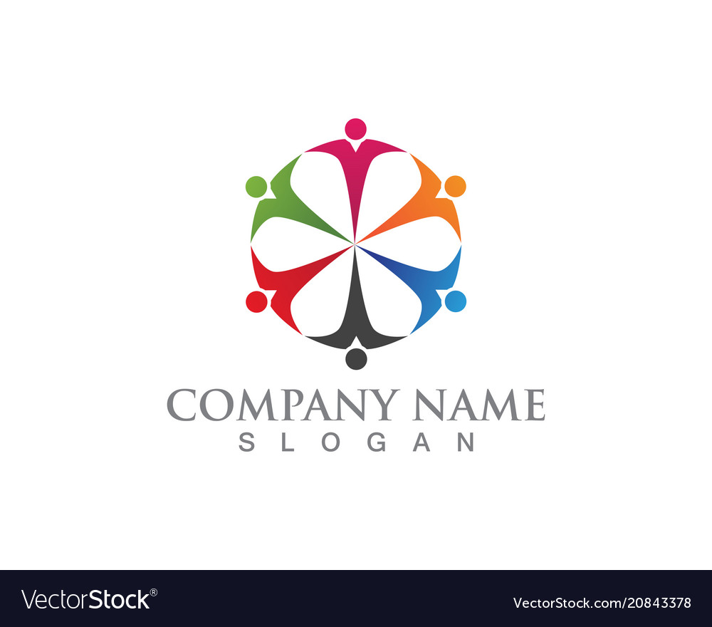 Personenpflege Logo und Symbole Template App