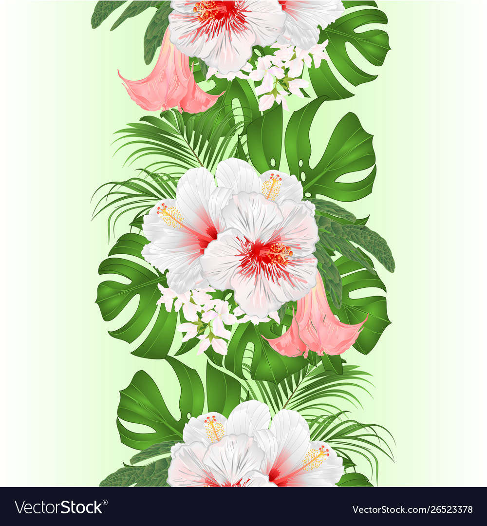 Vertical border seamless background Royalty Free Vector