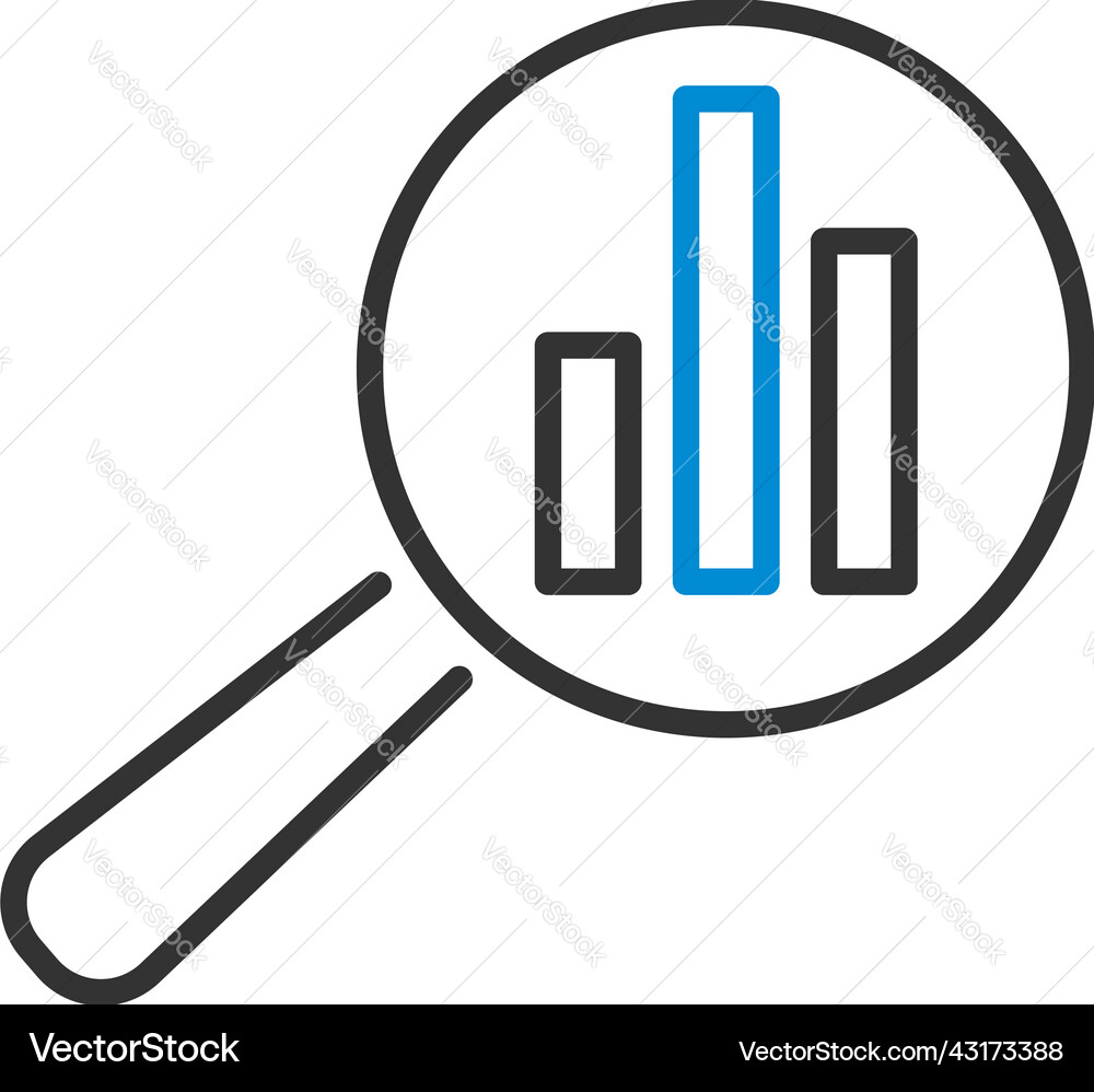Analytics icon Royalty Free Vector Image - VectorStock