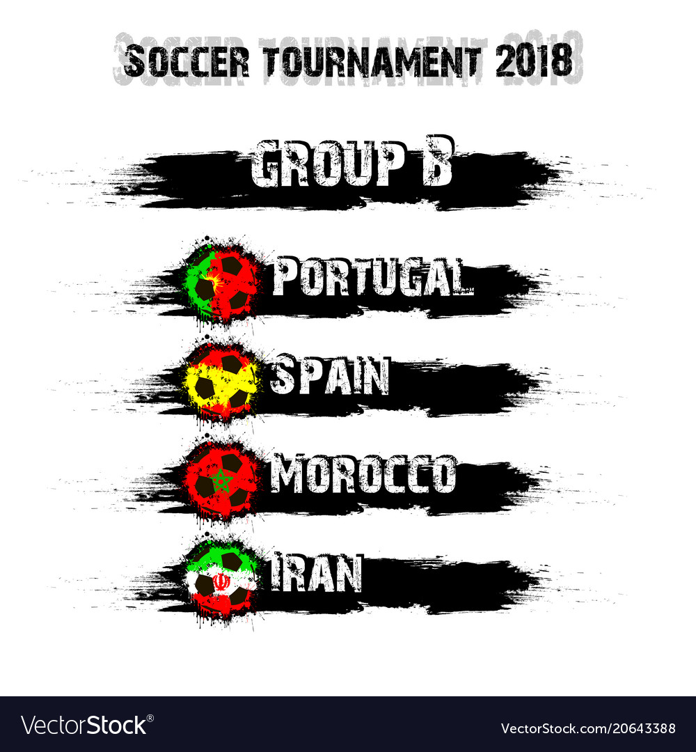 Soccer tournament 2018 group b