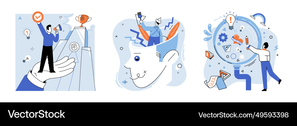Transcend Vector Innovative solution efficient minds transcend Vector Image