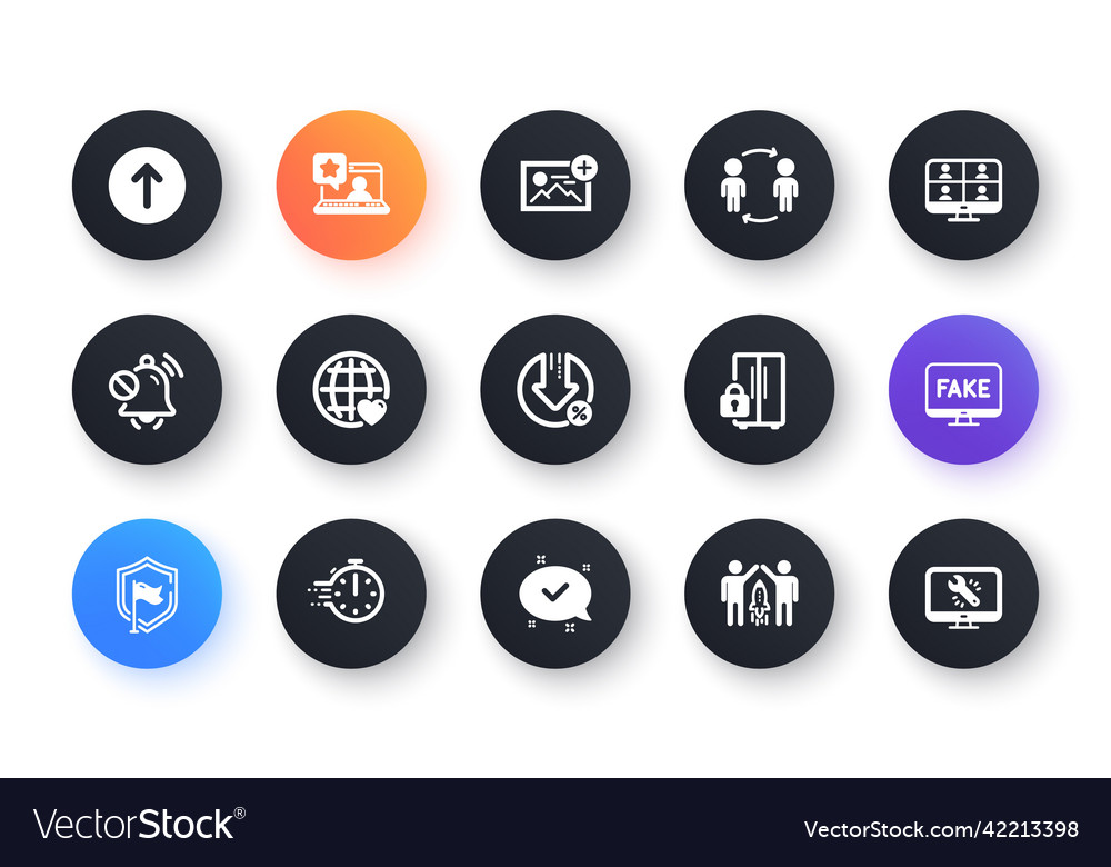 Minimal set of video conference shield