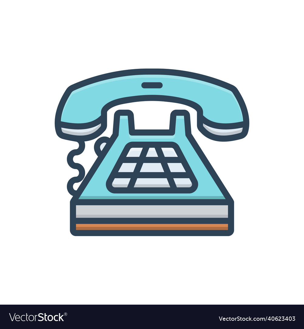 Telephone Royalty Free Vector Image - VectorStock